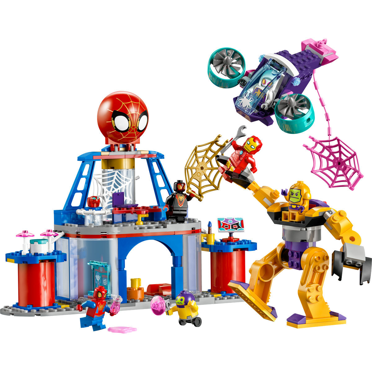 LEGO® Super Heroes - Cartierul general al echipei lui Spidey 10794, 193 piese