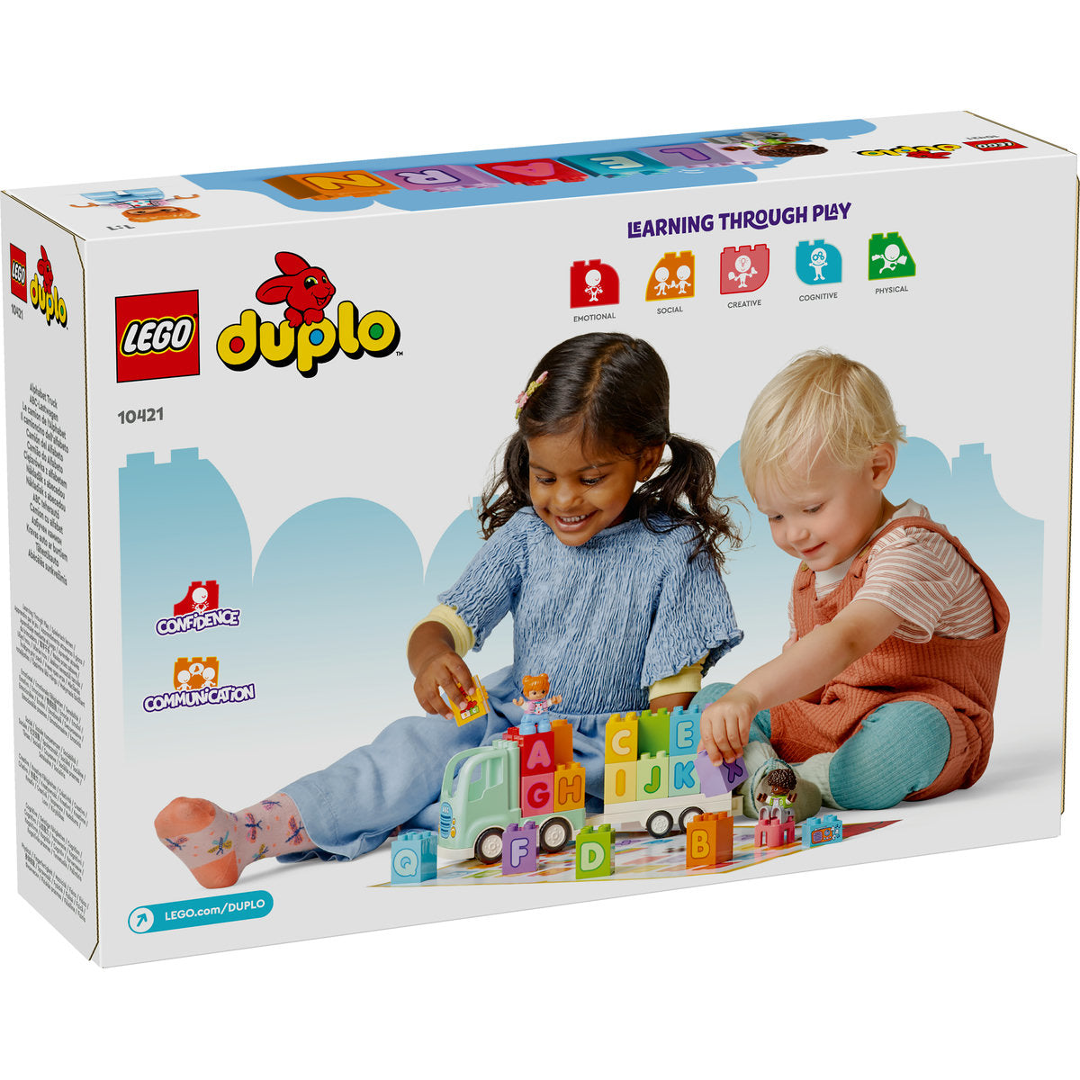 LEGO® DUPLO® - Camionul Alfabet 10421, 36 piese