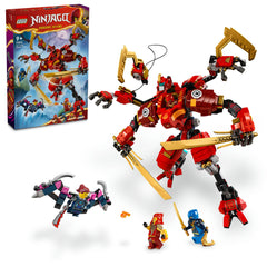 LEGO® NINJAGO® - Robotul ninja catarator al lui Kai 71812, 623 piese