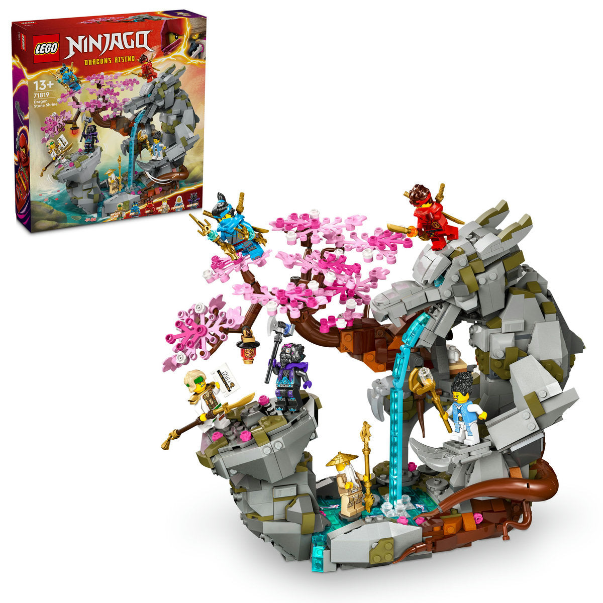 LEGO® NINJAGO® - Altarul-Dragon de Piatra 71819, 1212 piese