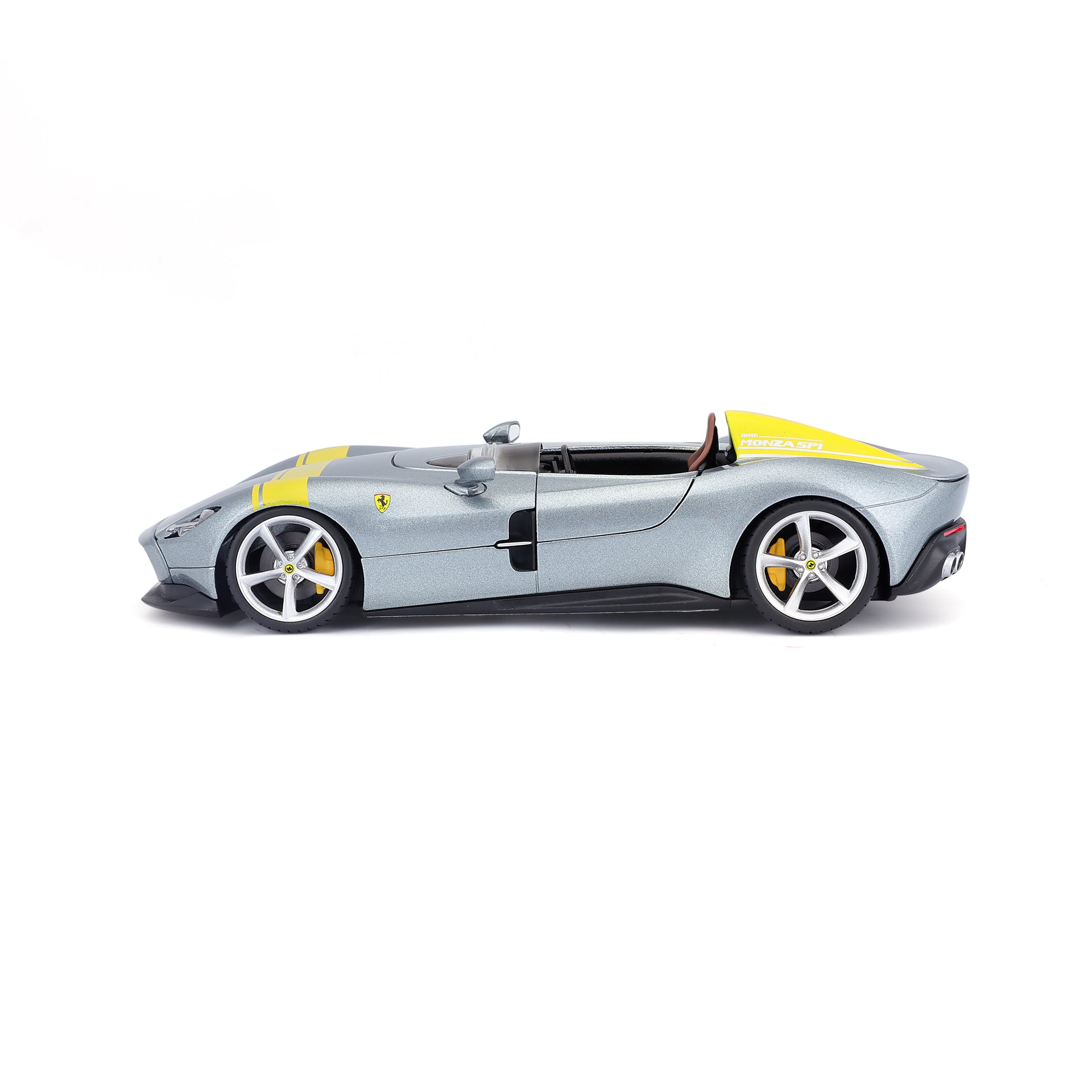 Macheta Masinuta Bburago 1:24 Ferrari Monza SP1 Argintiu, BB26000-26027ARGINTIU