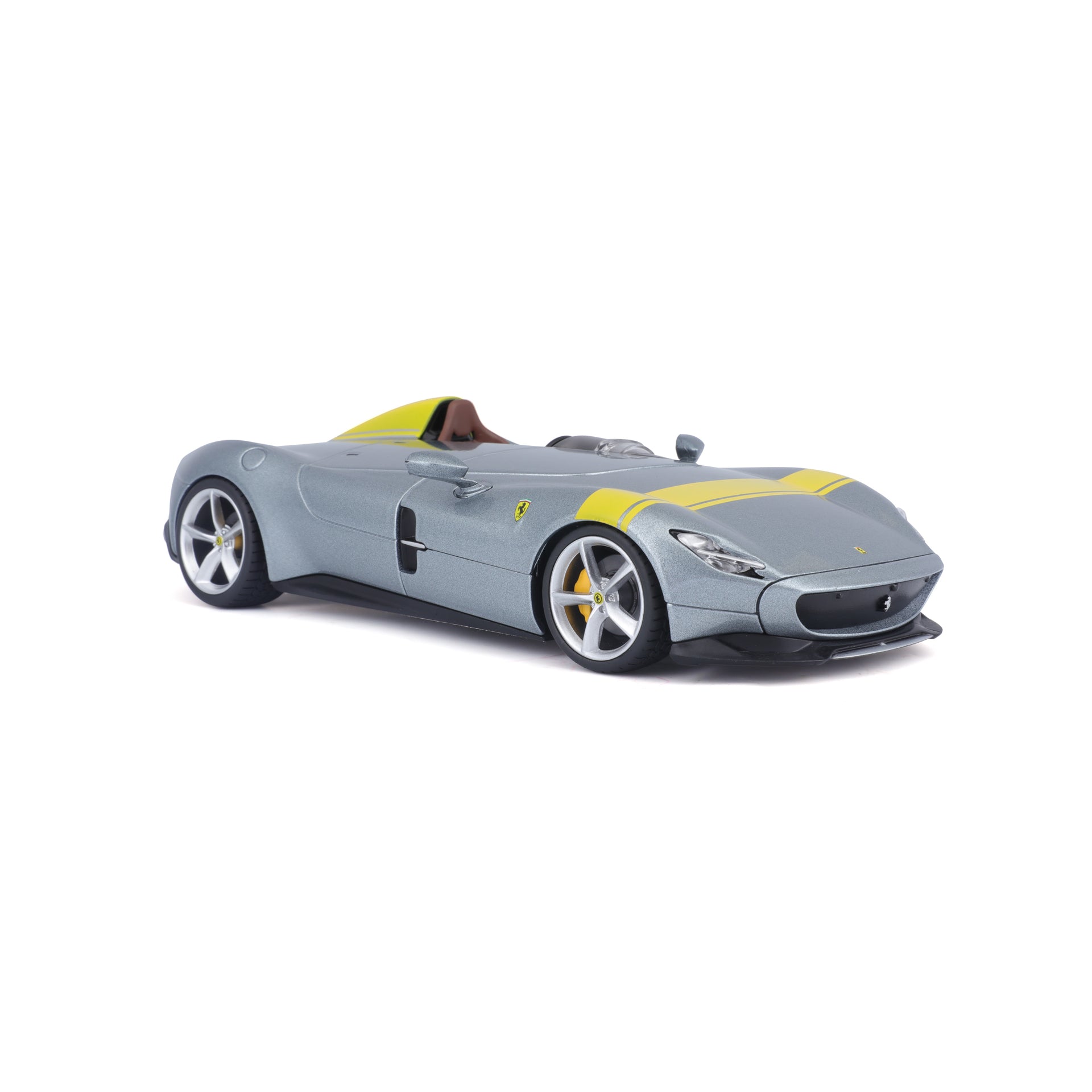 Macheta Masinuta Bburago 1:24 Ferrari Monza SP1 Argintiu, BB26000-26027ARGINTIU