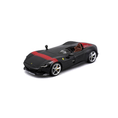 Macheta Masinuta Bburago 1:24 Ferrari Monza SP1 Negru/Rosu, BB26000-26027NEGRUROSU