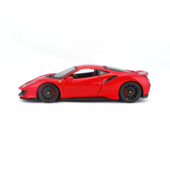 Macheta Masinuta Bburago 1:24 Ferrari 488 Pista Rosu Alb, BB26000-26026ROSUALB