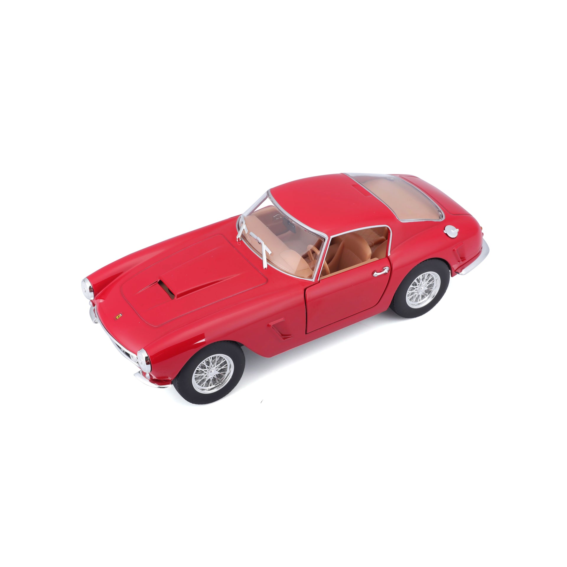 Macheta Masinuta Bburago 1:24 Ferrari 250 GT Berlinetta Passo Corto Rosu, BB26000-26025ROSU