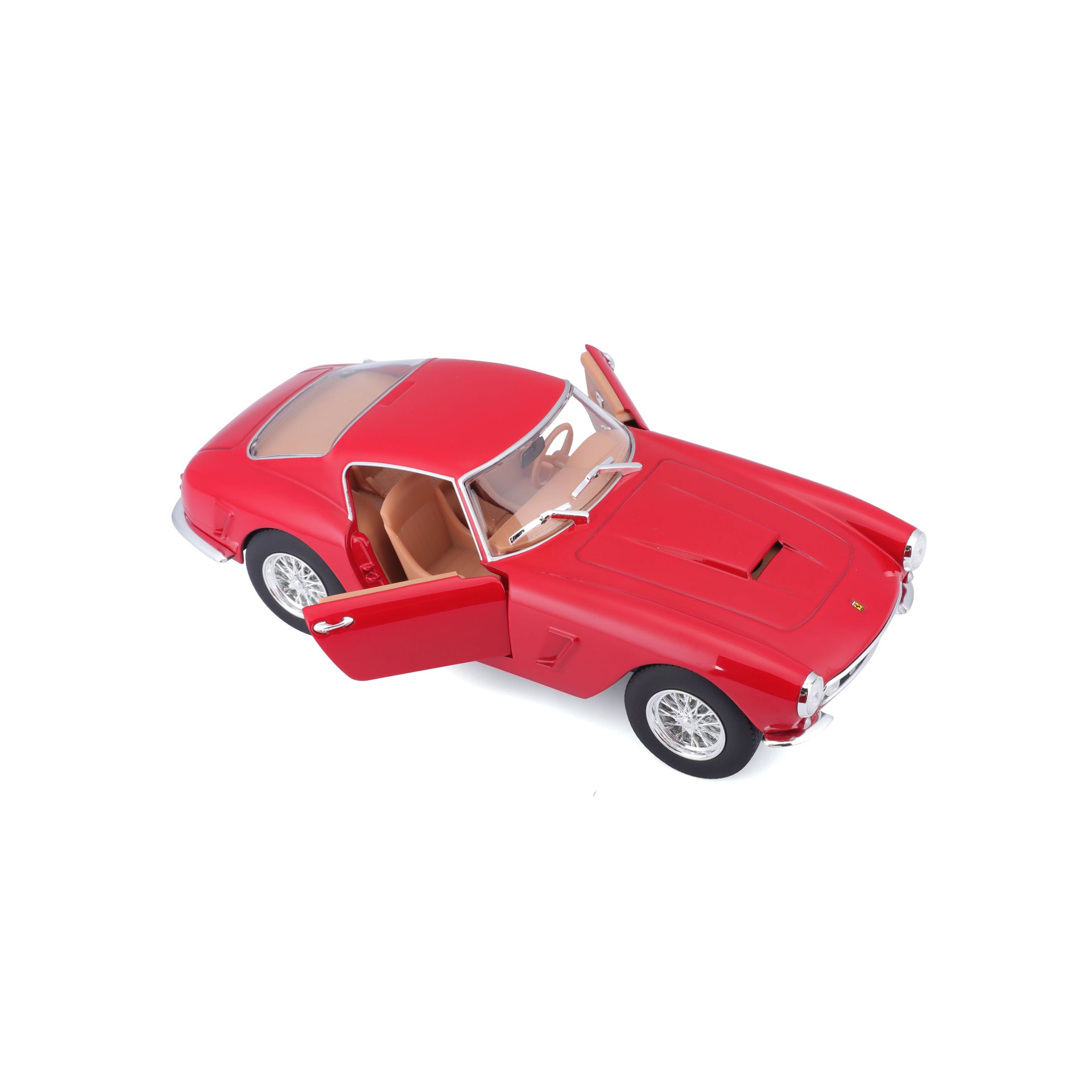 Macheta Masinuta Bburago 1:24 Ferrari 250 GT Berlinetta Passo Corto Rosu, BB26000-26025ROSU