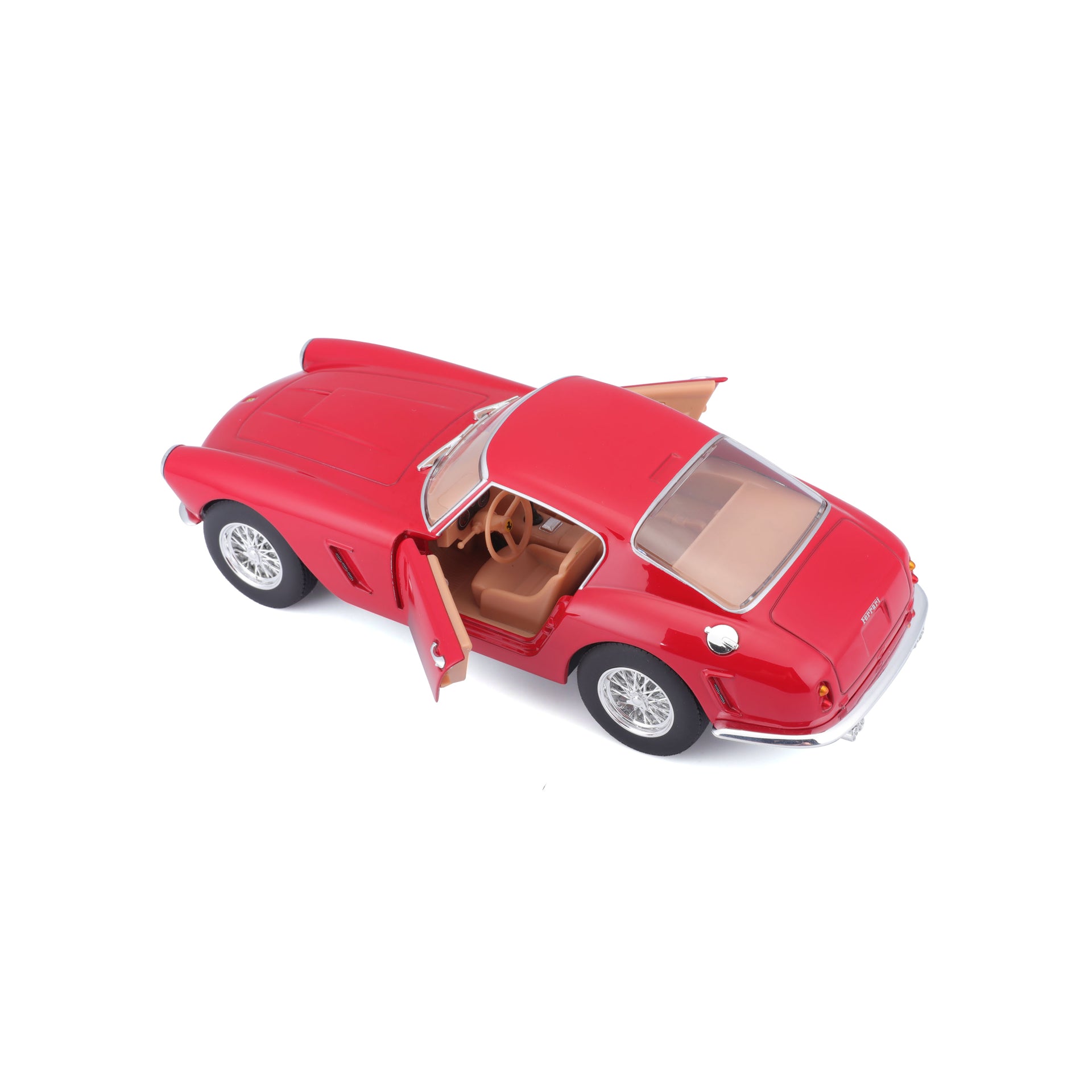 Macheta Masinuta Bburago 1:24 Ferrari 250 GT Berlinetta Passo Corto Rosu, BB26000-26025ROSU