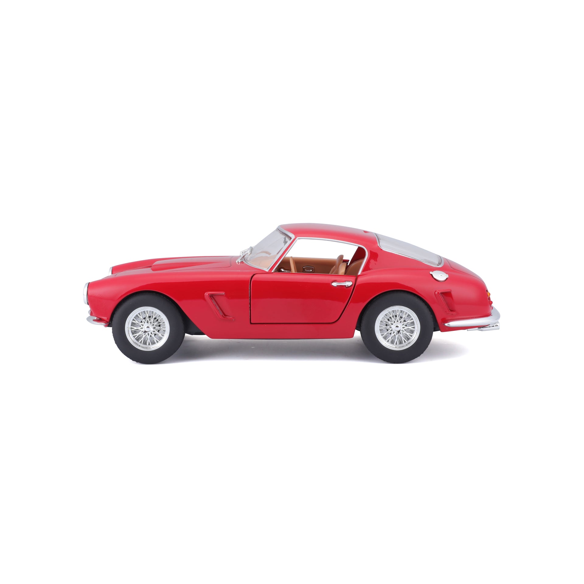 Macheta Masinuta Bburago 1:24 Ferrari 250 GT Berlinetta Passo Corto Rosu, BB26000-26025ROSU