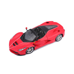 Macheta Masinuta Bburago 1:24 Ferrari LaFerrari Aperta Rosu, BB26000-26022ROSU