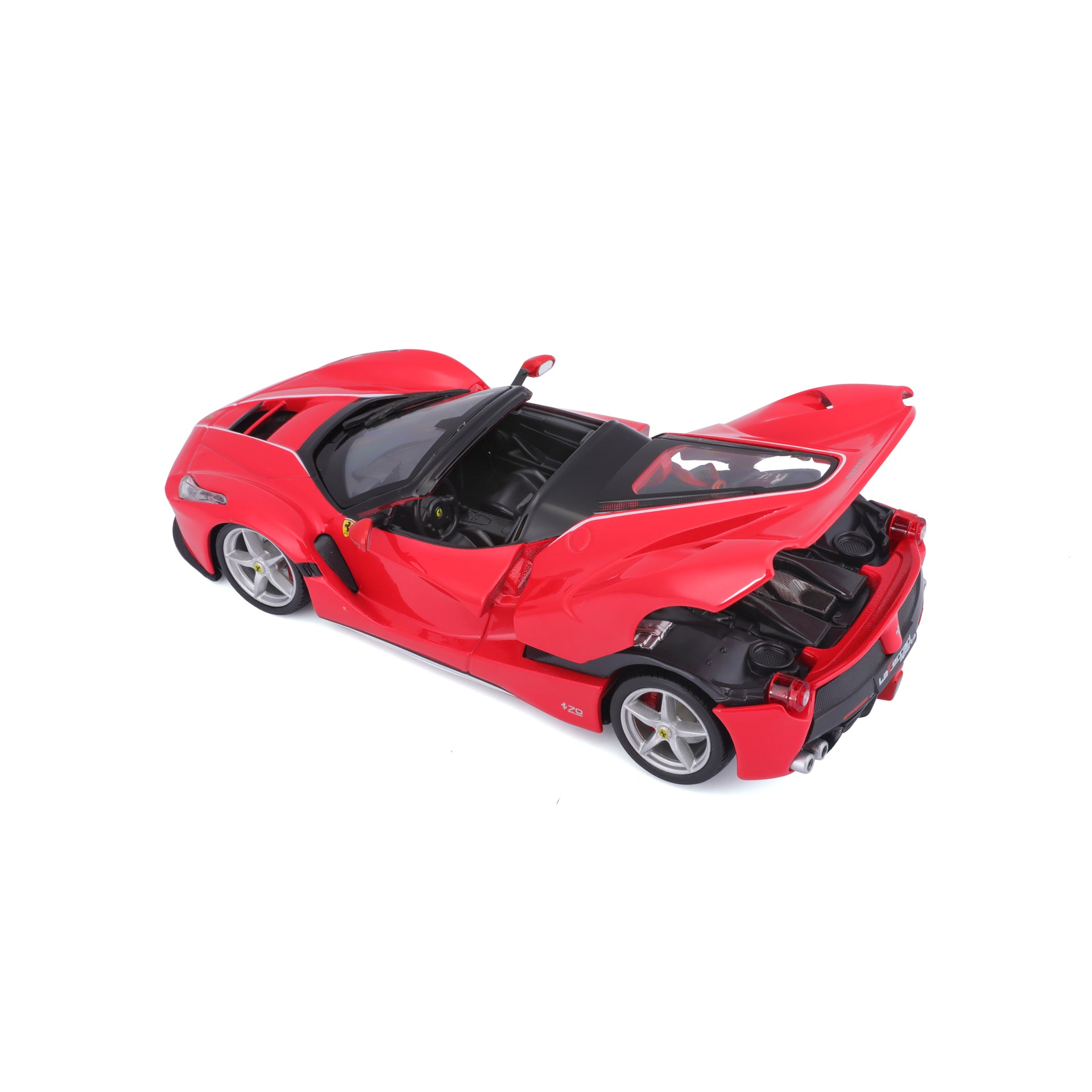 Macheta Masinuta Bburago 1:24 Ferrari LaFerrari Aperta Rosu, BB26000-26022ROSU