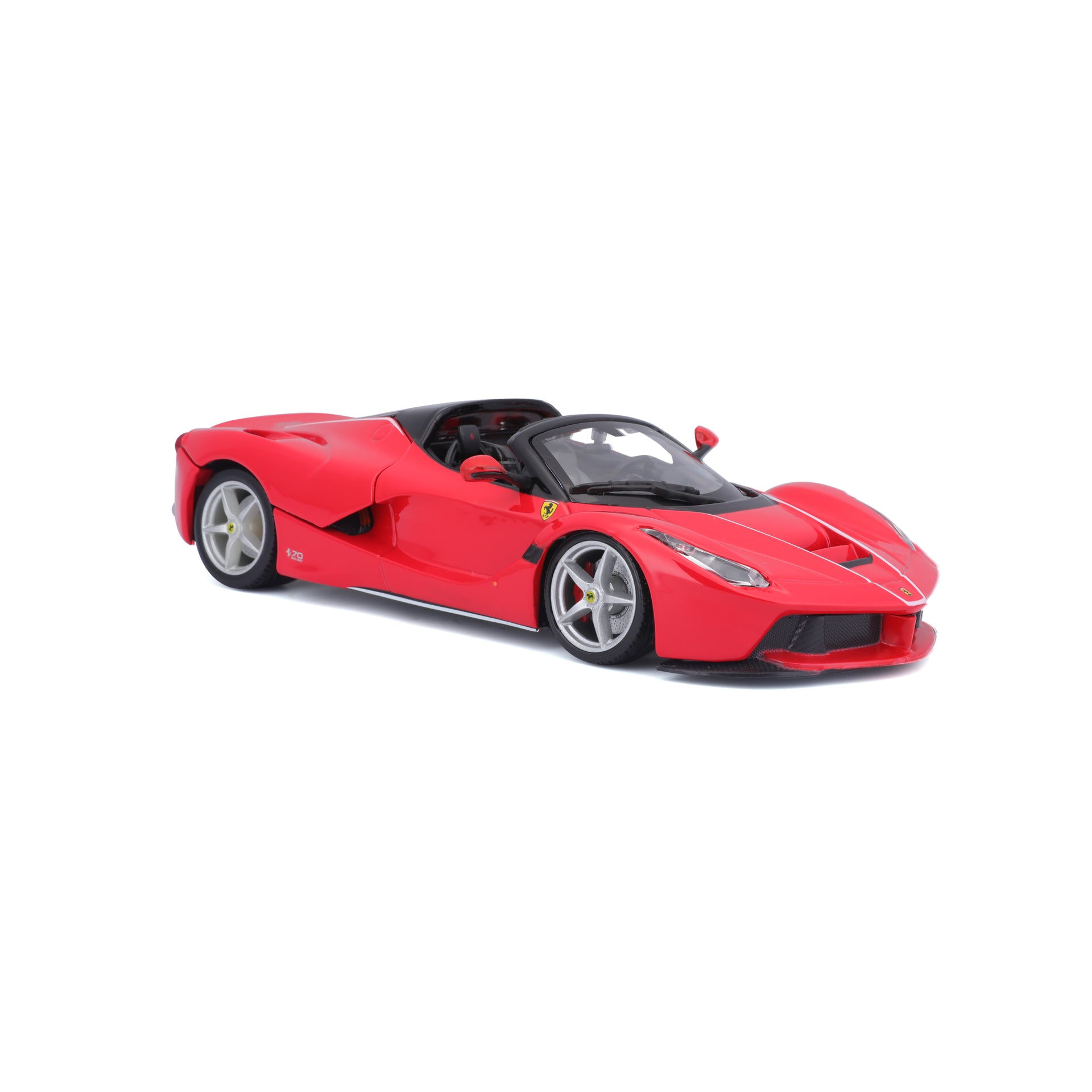 Macheta Masinuta Bburago 1:24 Ferrari LaFerrari Aperta Rosu, BB26000-26022ROSU