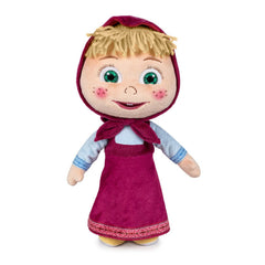 Jucarie de Plus Masha si Ursul Famosa - Masha 20 cm, MHA04000MASHA