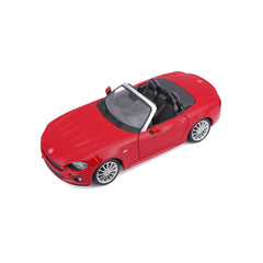 Macheta Masinuta Bburago 1:24 Fiat 124 Spider Rosu, BB20001A-21083