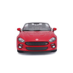 Macheta Masinuta Bburago 1:24 Fiat 124 Spider Rosu, BB20001A-21083