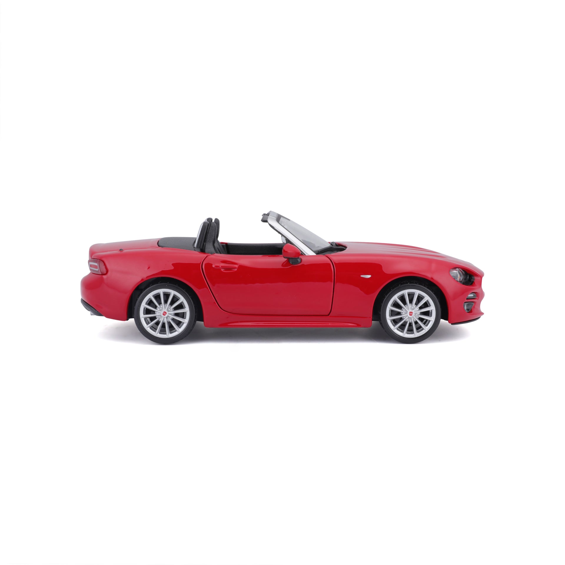 Macheta Masinuta Bburago 1:24 Fiat 124 Spider Rosu, BB20001A-21083