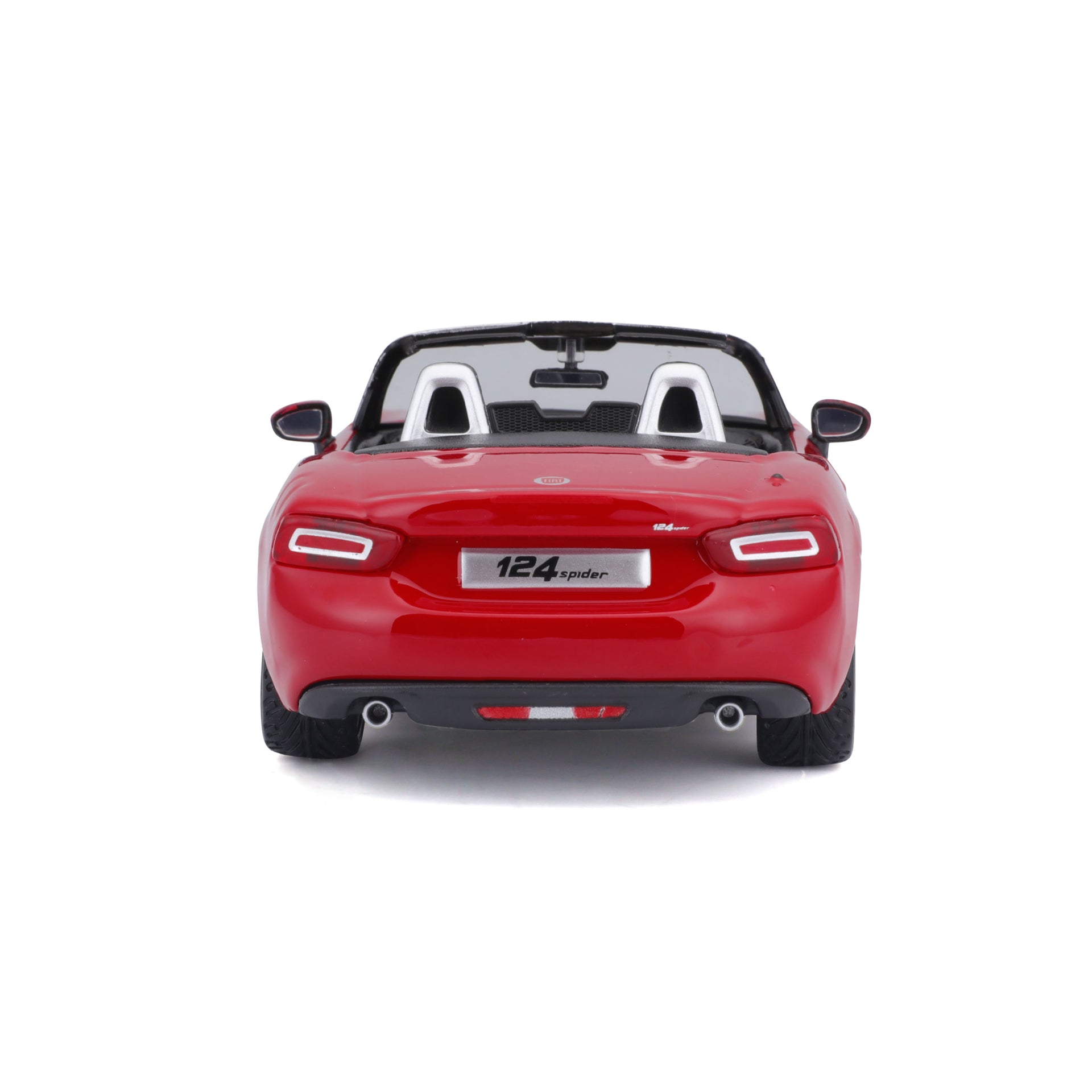 Macheta Masinuta Bburago 1:24 Fiat 124 Spider Rosu, BB20001A-21083