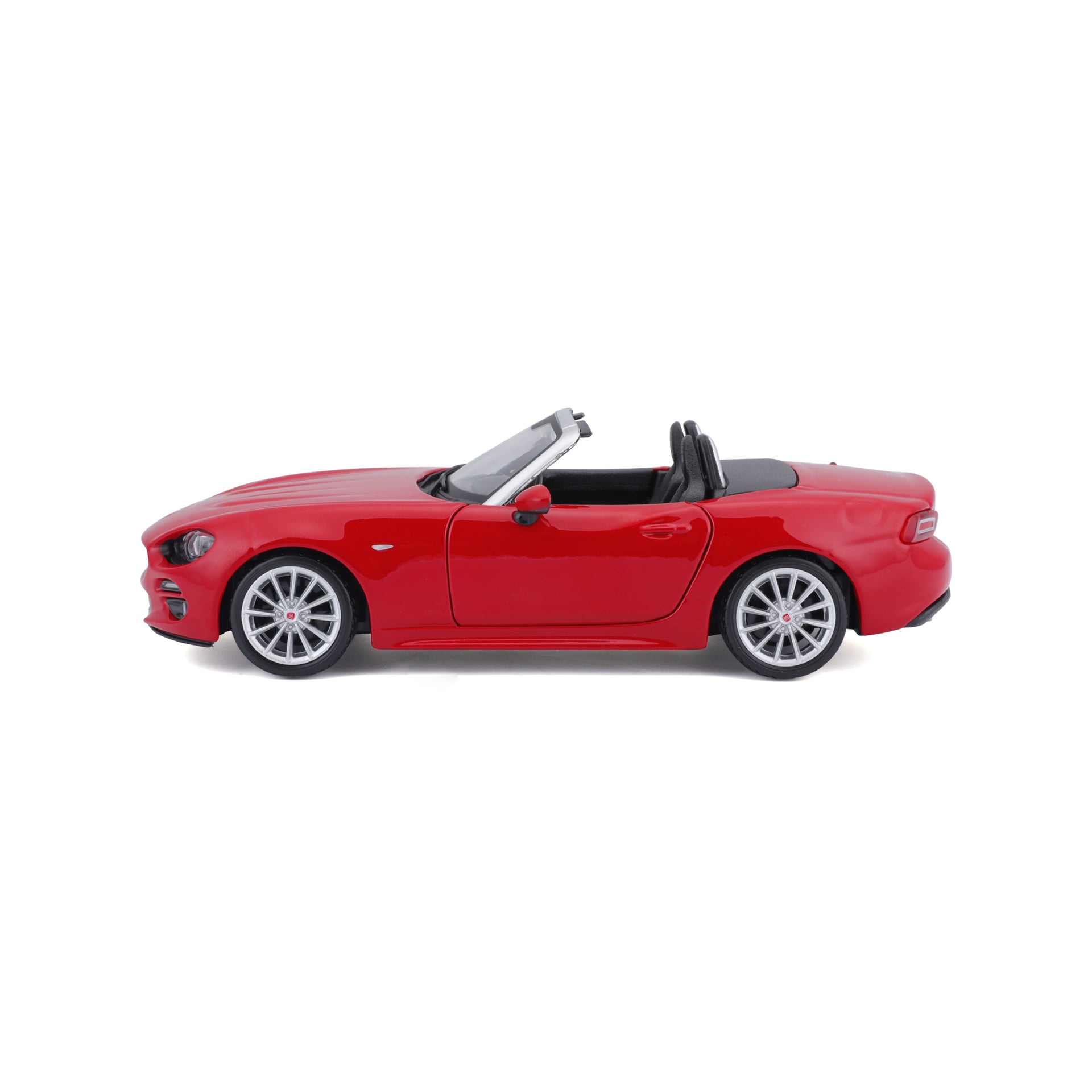 Macheta Masinuta Bburago 1:24 Fiat 124 Spider Rosu, BB20001A-21083