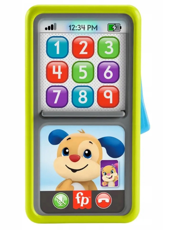 Jucarie Interactiva Fisher Price Primul meu Smartphone, limba maghiara, MTHNL43