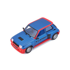 Macheta Masinuta Bburago 1:24 Renault 5 Turbo Albastru/Rosu, BB20001A-21088