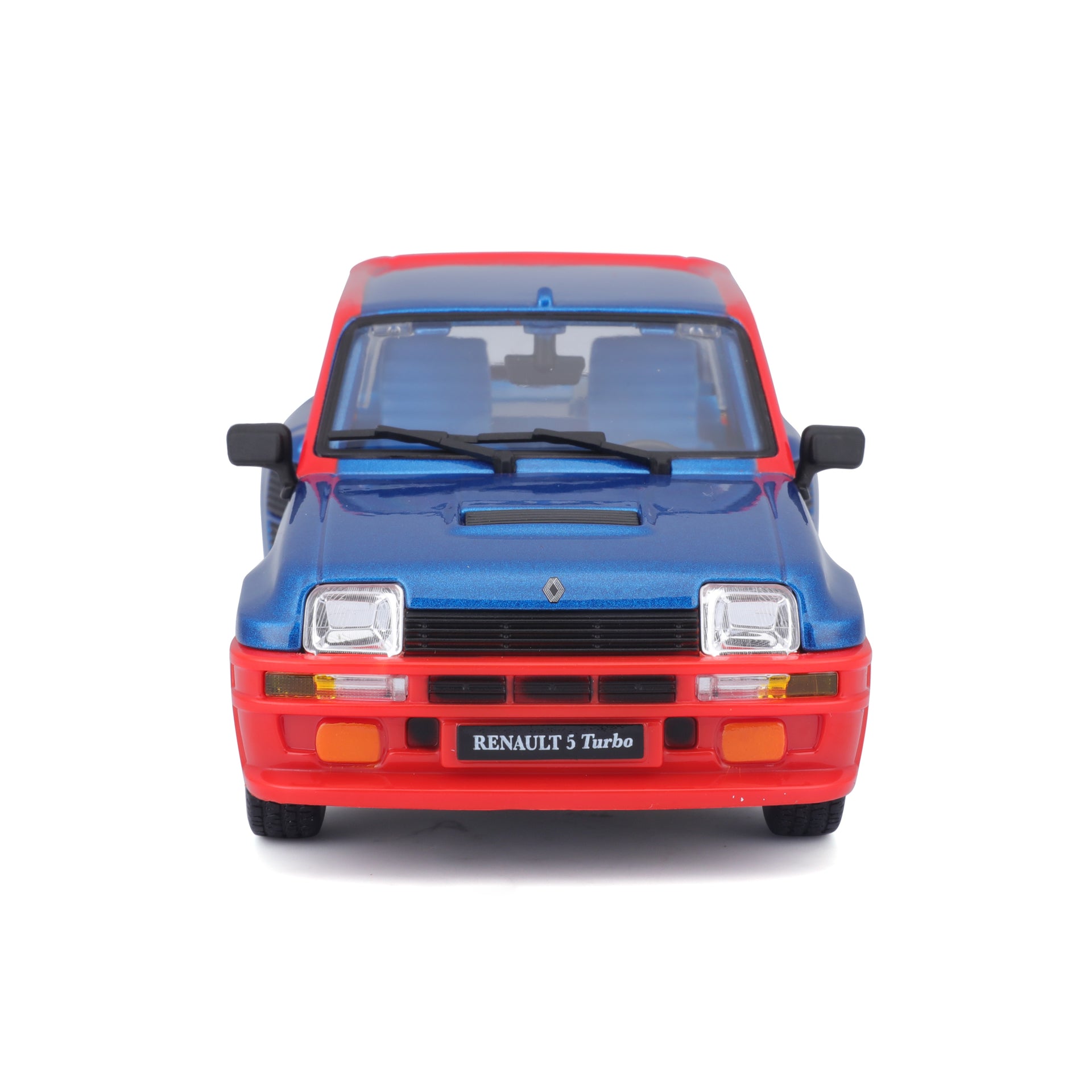 Macheta Masinuta Bburago 1:24 Renault 5 Turbo Albastru/Rosu, BB20001A-21088