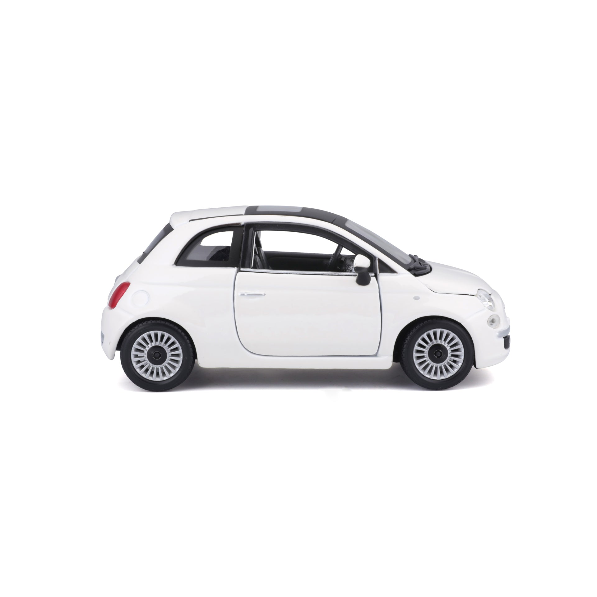 Macheta Masinuta Bburago 1:24 Fiat 500 Alb, BB20001B-22106