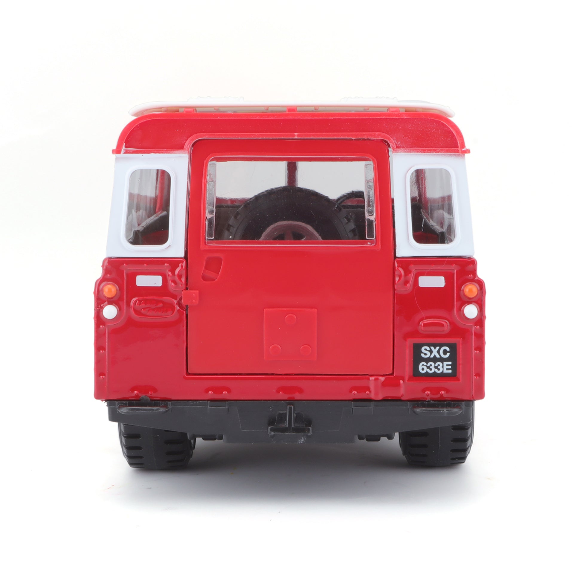 Macheta Masinuta Bburago 1:24, Land Rover Rosu, BB20001B-22063