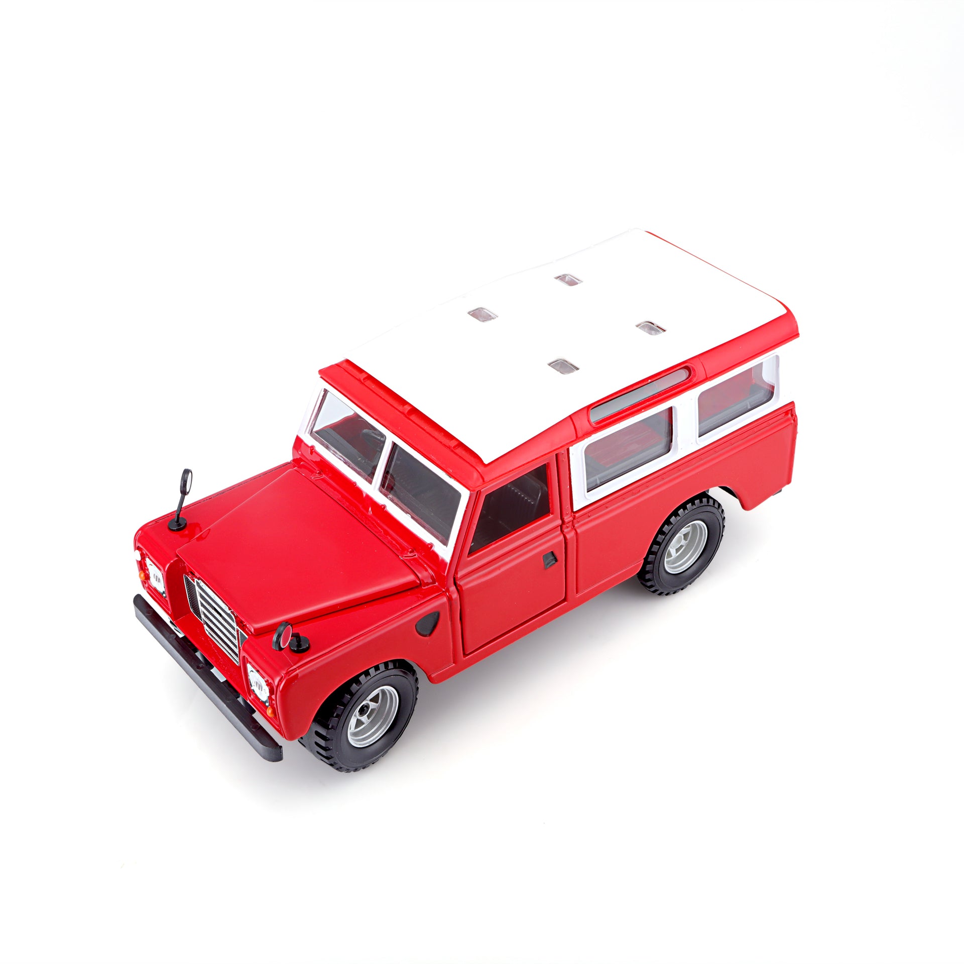 Macheta Masinuta Bburago 1:24, Land Rover Rosu, BB20001B-22063