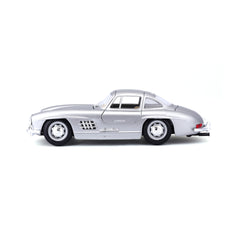 Macheta Masinuta  Bburago 1:24 Mercedes Benz 300SL 1954 Argintiu, BB20001B-22023