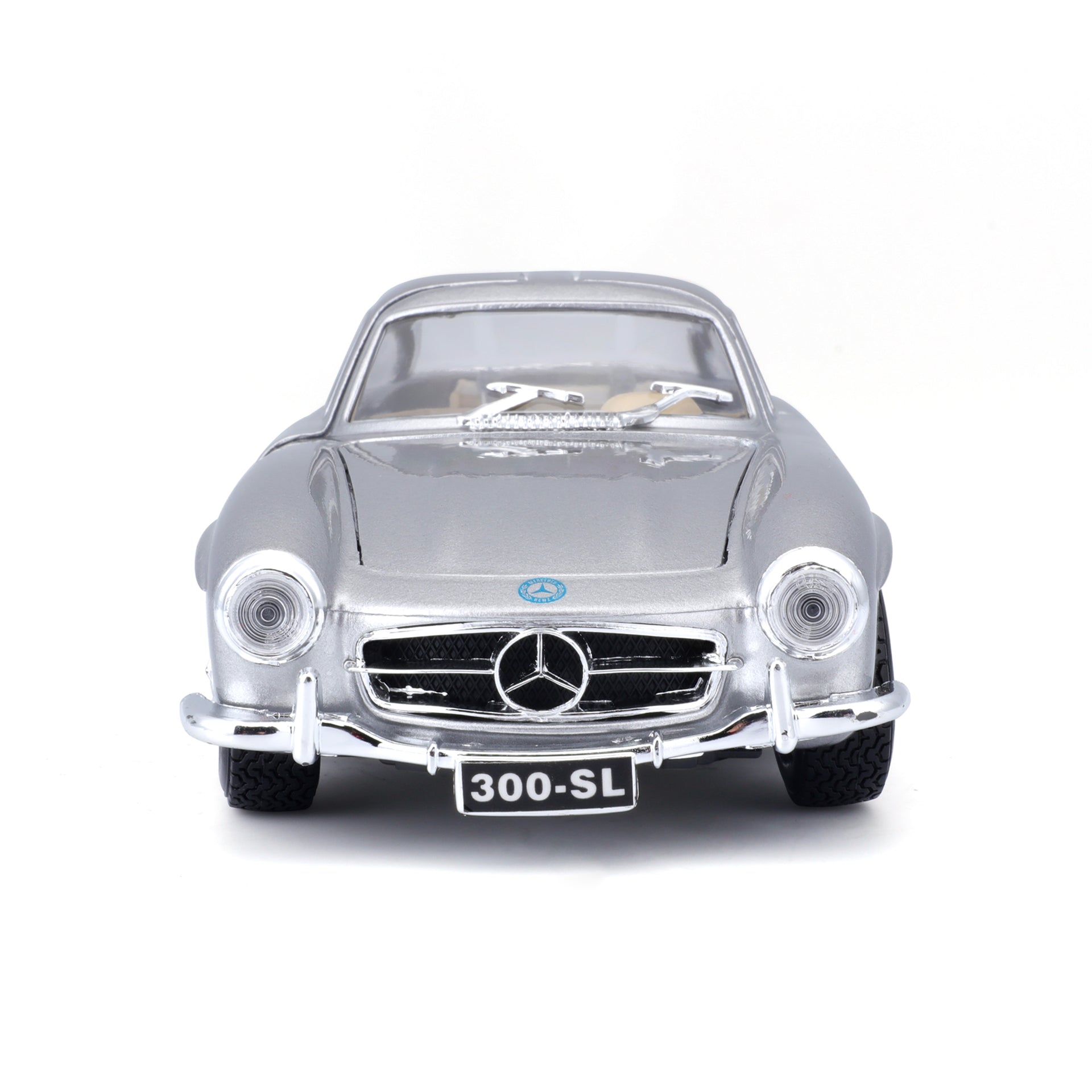 Macheta Masinuta  Bburago 1:24 Mercedes Benz 300SL 1954 Argintiu, BB20001B-22023