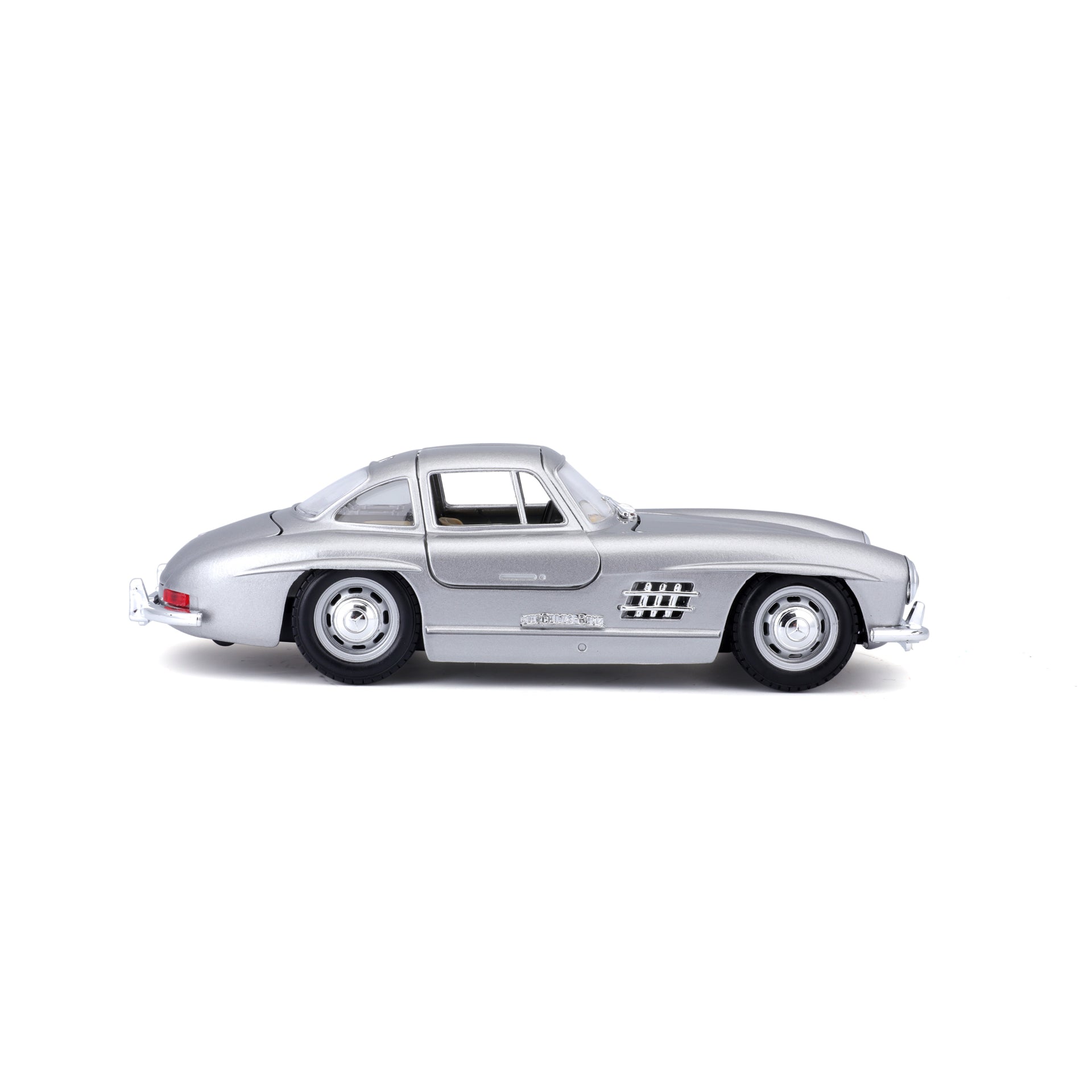 Macheta Masinuta  Bburago 1:24 Mercedes Benz 300SL 1954 Argintiu, BB20001B-22023