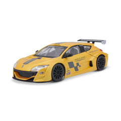 Macheta Masinuta Bburago 1:24 Renault Megane Trophy Galben Metalizat, BB20001B-22115