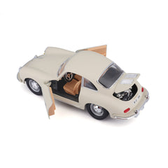 Macheta Masinuta Bburago 1:24 Bijoux  Porsche 356B Coupe (1961) Bej, BB20001B-22079