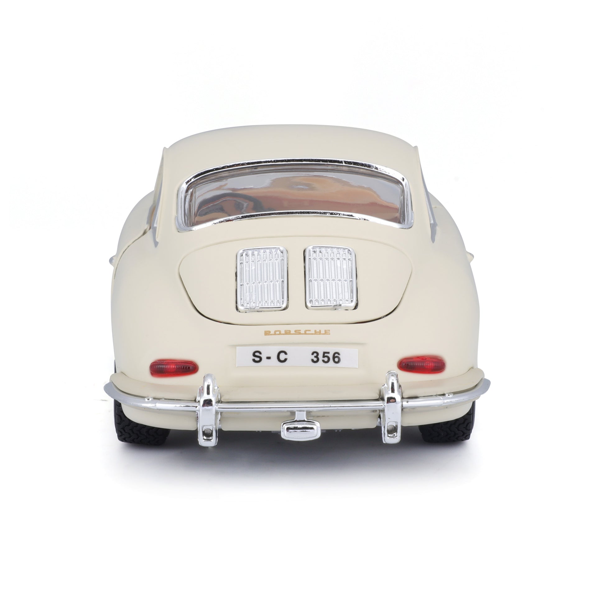 Macheta Masinuta Bburago 1:24 Bijoux  Porsche 356B Coupe (1961) Bej, BB20001B-22079