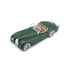 Machete Masinuta  Bburago 1:24 Jaguar XK 120 Roadster Verde, BB20001B-22018