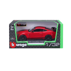 Macheta Masinuta Bburago 1:32 2020 Mustang Shelby GT500 Rosu, BB43100-43050