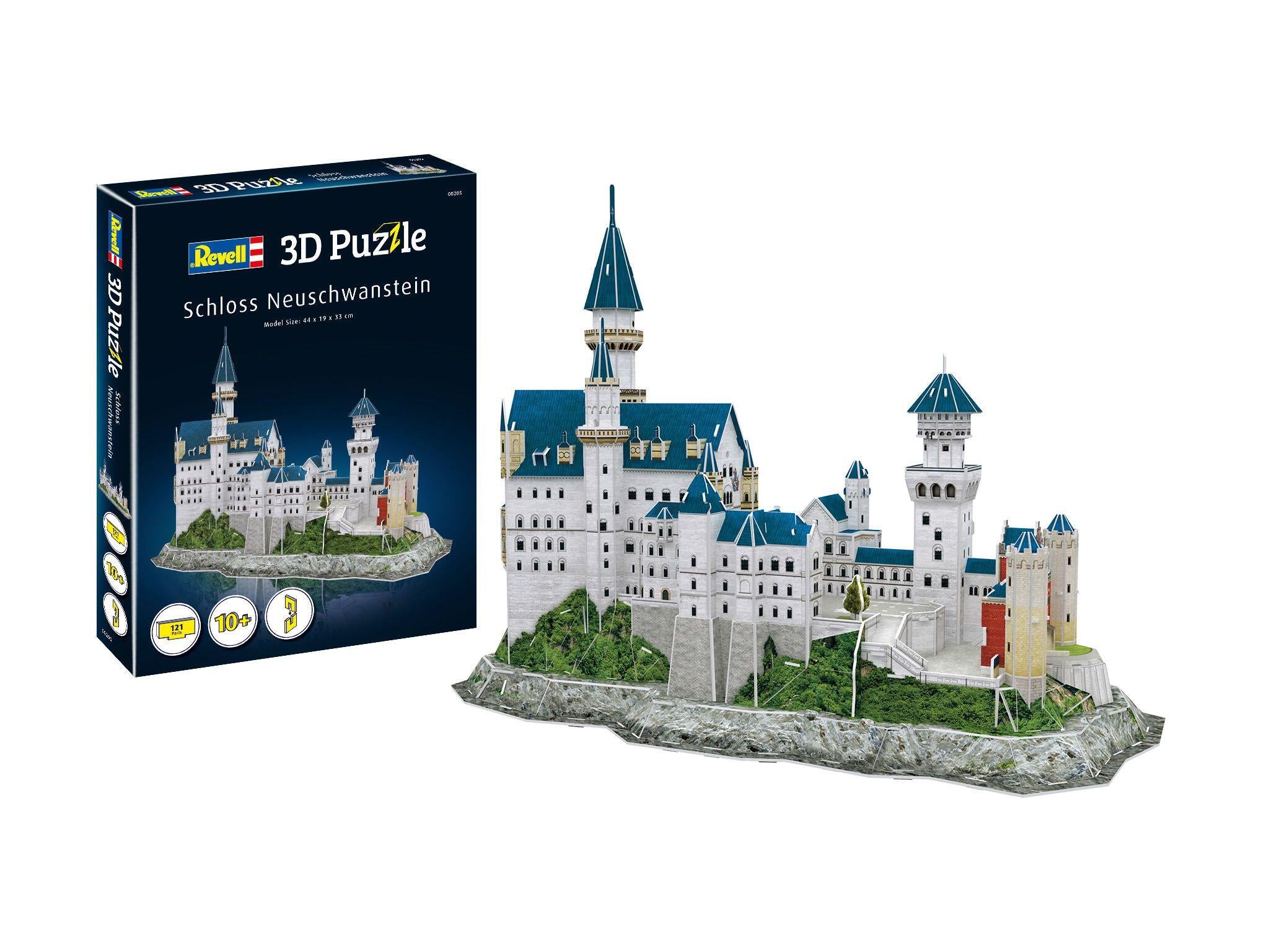 Puzzle 3D Revell Neuschwanstein Castle Rev00205
