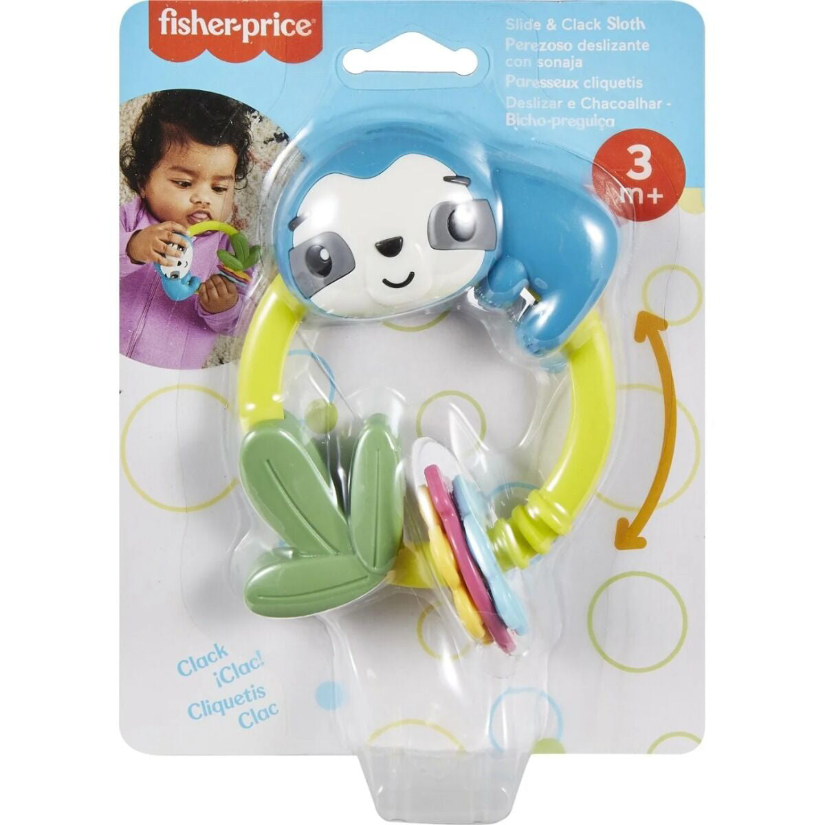Jucarie de dentitie, zornaitoare Fisher Price, MTHJW11 Lenes