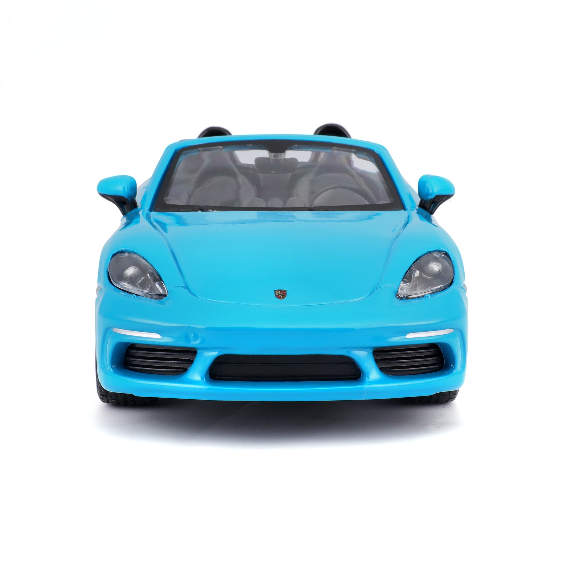 Macheta Masinuta Bburago 1:24 Porsche 718 Boxster Albastru Deschis, BB20001A-21087