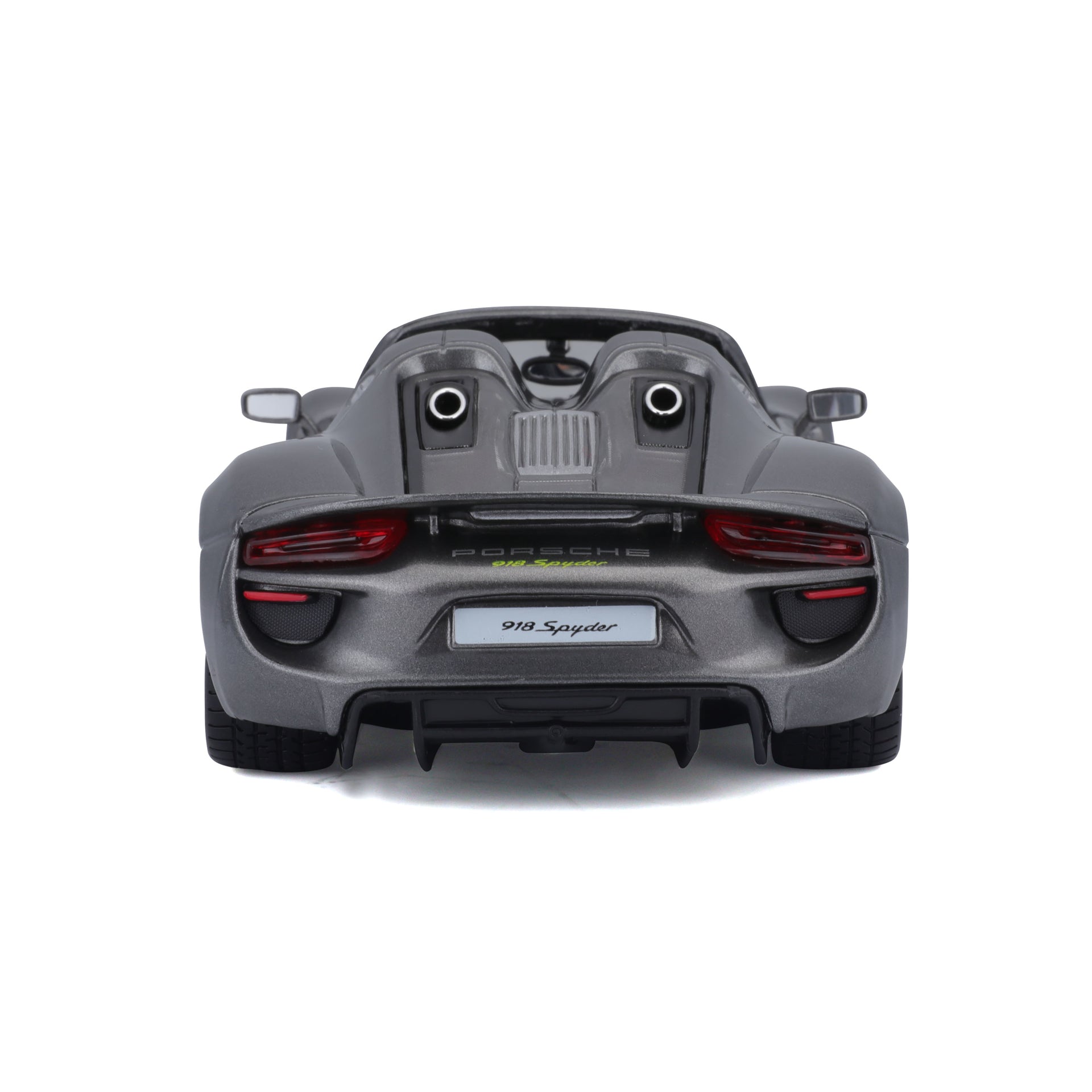 Macheta Masinuta Bburago 1:24 Porsche 918 Spyder Gri Metalic, BB20001A-21076