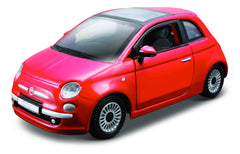 Macheta Masinuta Bburago 1:32 Fiat 500 Bronz Metalic, BB43100-43011