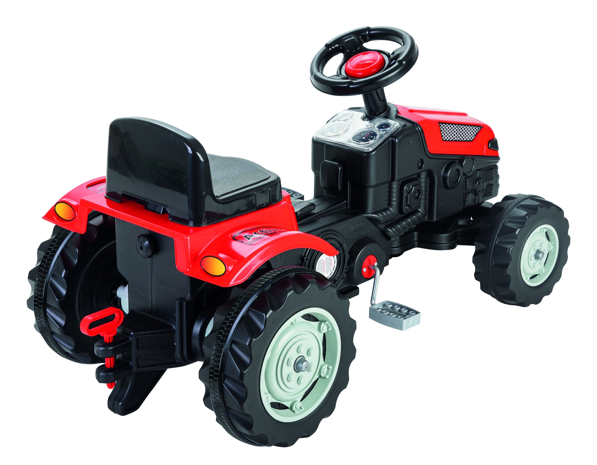 Tractor cu Pedale Pilsan Active Rosu, PILS07 314ROSU