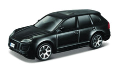 Macheta Masinuta Bburago Street Fire 1:43 Porche Cayenne negru Metalizat, BB30010R-30217