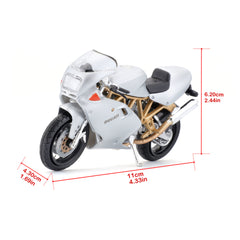 Macheta Motocicleta Bburago 1:18 Ducati Supersport 900FE Argintiu, BB51030-51063