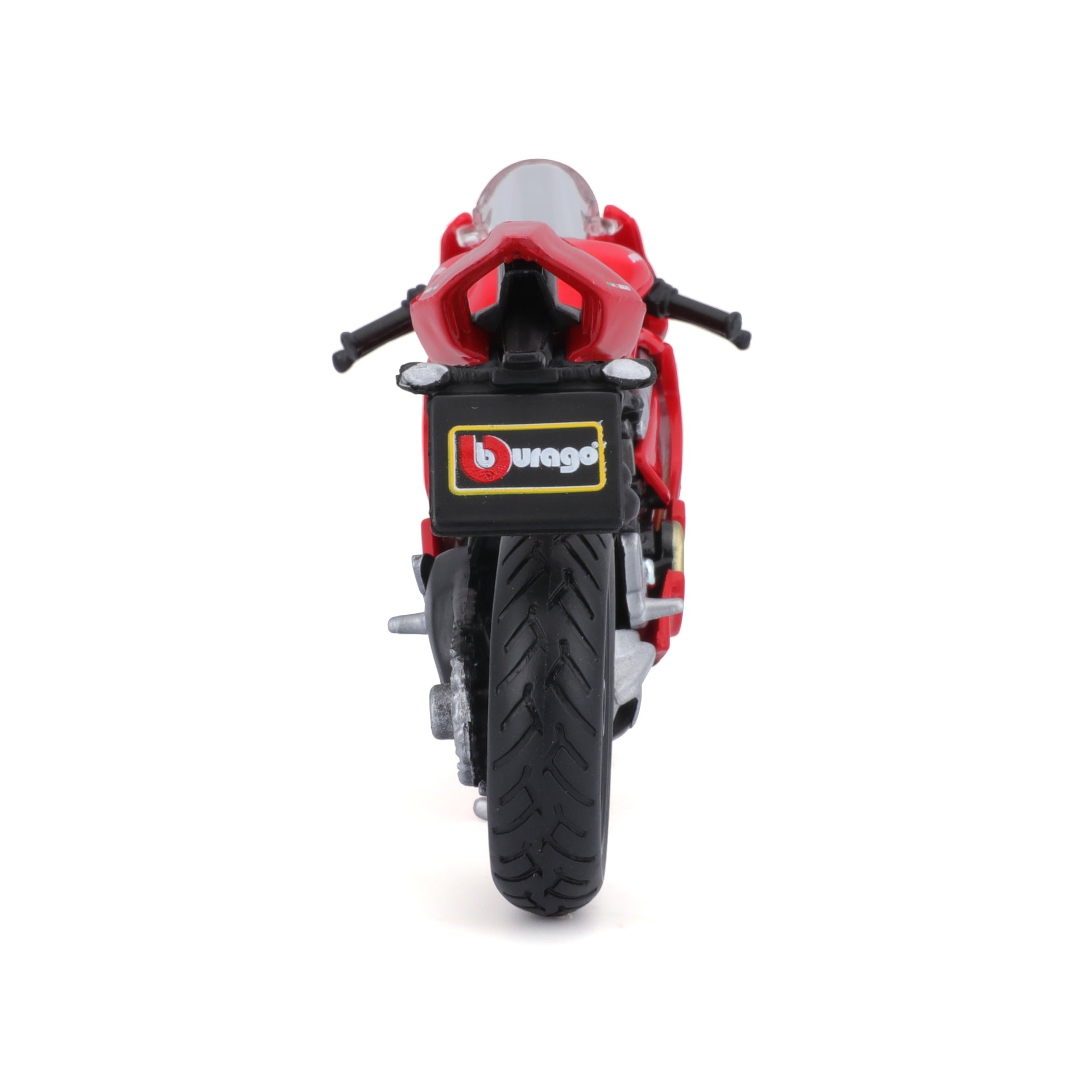 Macheta Motocicleta Bburago 1:18 Ducati Panigale V4 Rosu, BB51030-51080