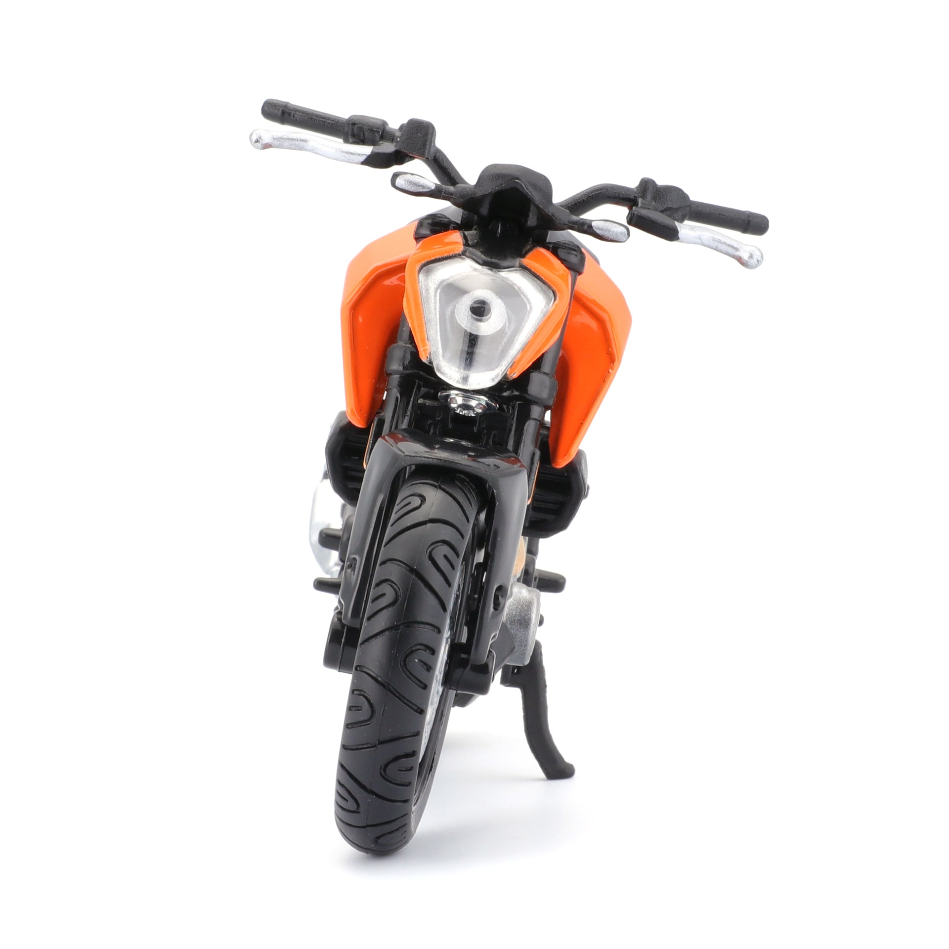 Macheta Motocicleta Bburago 1:18  KTM 250 Duke Portocaliu, BB51030-51083