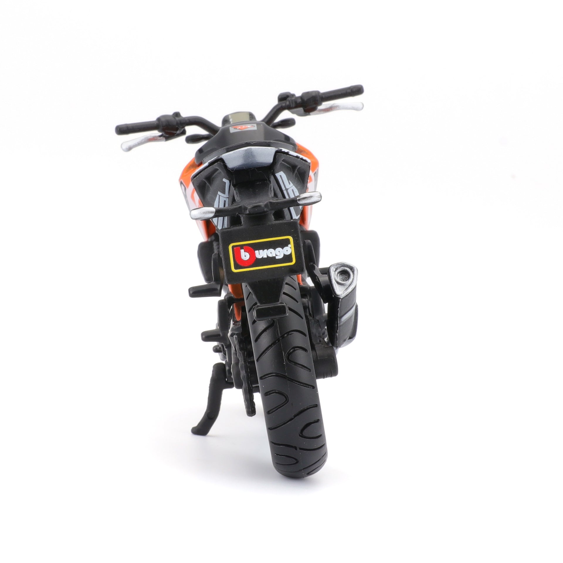 Macheta Motocicleta Bburago 1:18  KTM 250 Duke Portocaliu, BB51030-51083