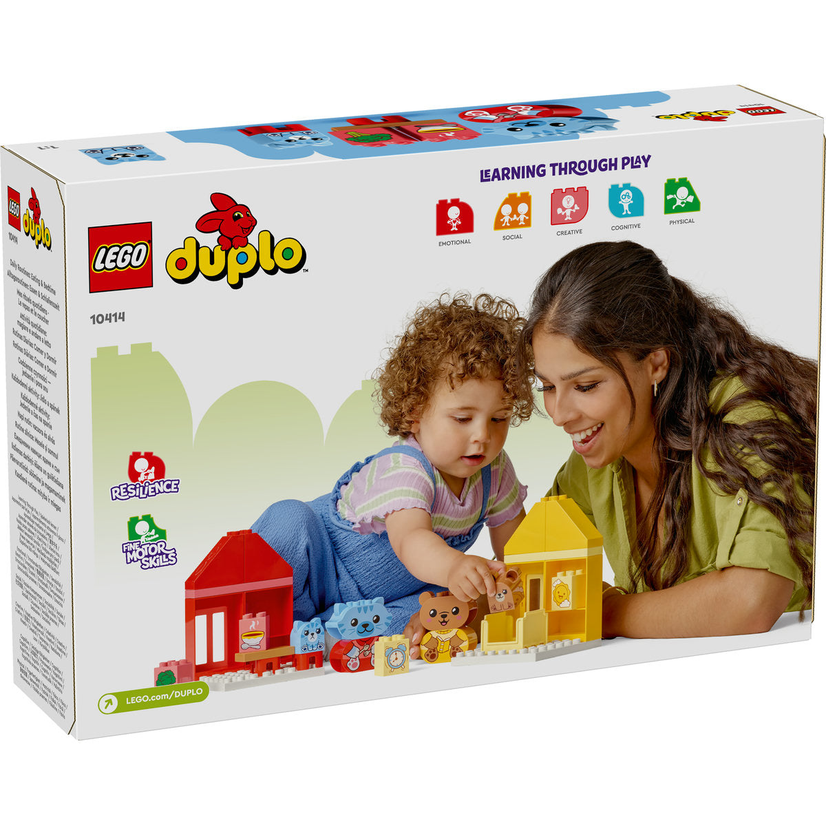 LEGO® DUPLO® - Rutine zilnice: mesele si somnul 10414, 28 piese