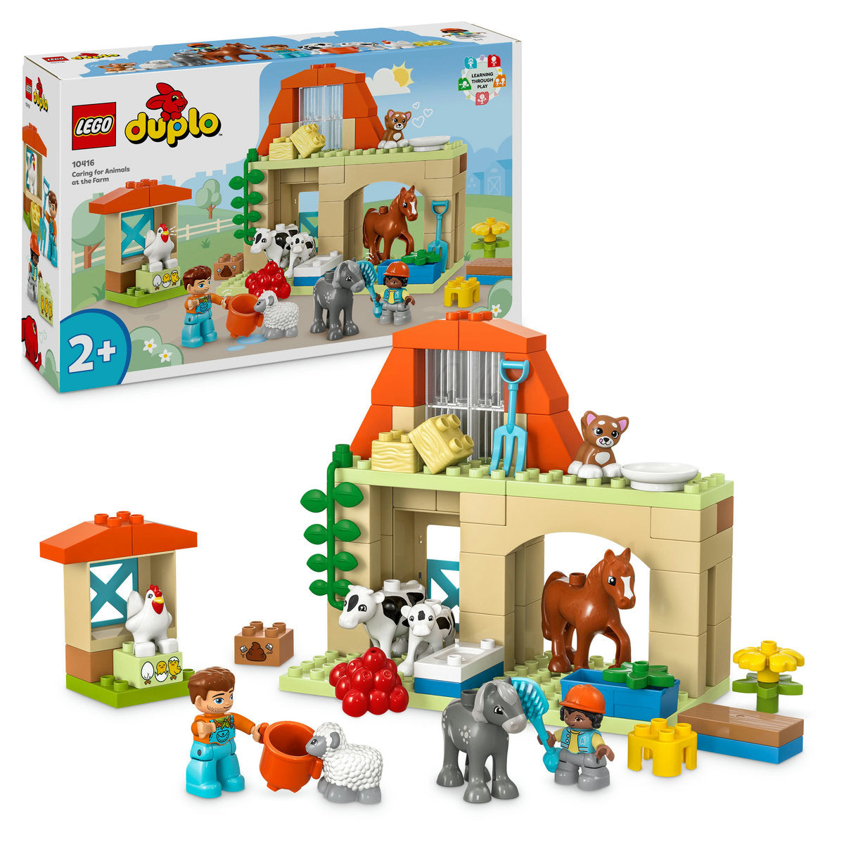 LEGO® DUPLO® - Ingrijirea animalelor la ferma 10416, 74 piese