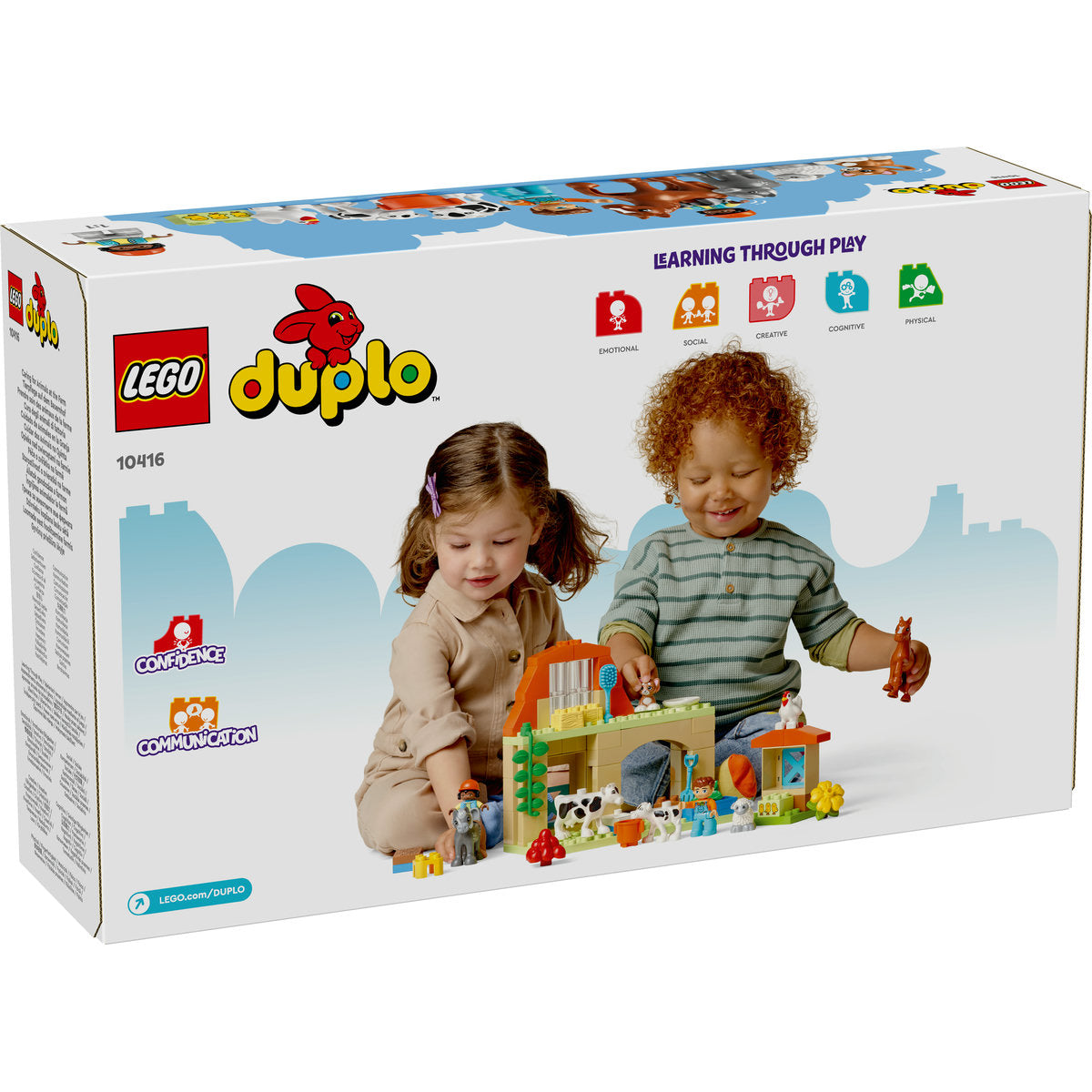 LEGO® DUPLO® - Ingrijirea animalelor la ferma 10416, 74 piese