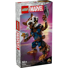 LEGO® Super Heroes - Rocket si bebelusul Groot 76282, 566 piese